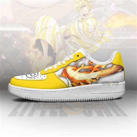 Vinsmoke Sanji AF Sneakers Custom One Piece Anime Shoes HomeFavo