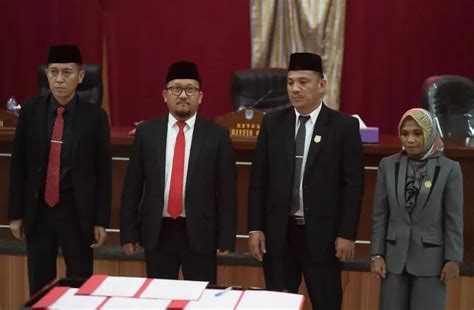 DPRD Resmi Tetapkan Rancangan KUA PPAS Tahun 2024 UPDATE24 NEWS