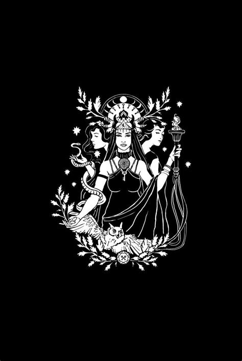 The Goddess Hekate Or Hecate If You Prefer Is Known As The Dark