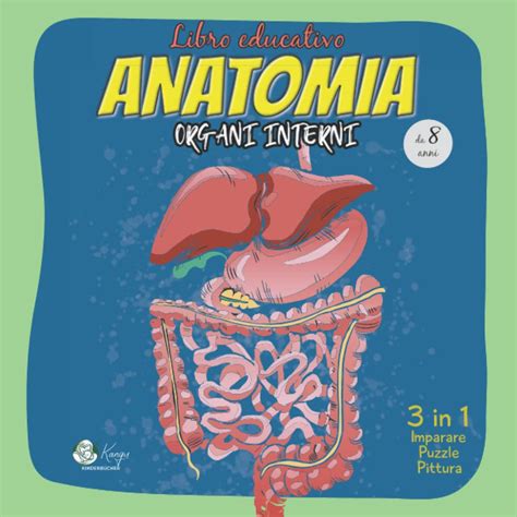 Buy Libro Educativo Anatomia Organi Interni Da 8 Anni Imparare Puzzle