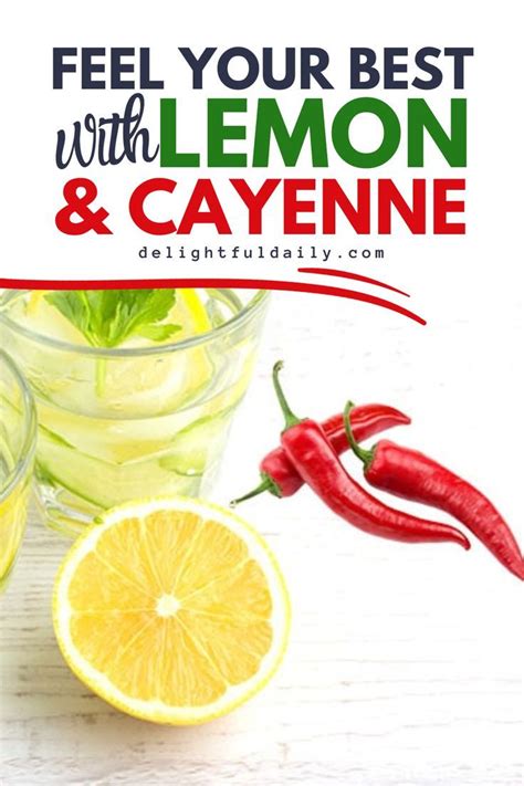 13 Benefits Of Lemon Water And Cayenne Pepper Lemon Water Benefits