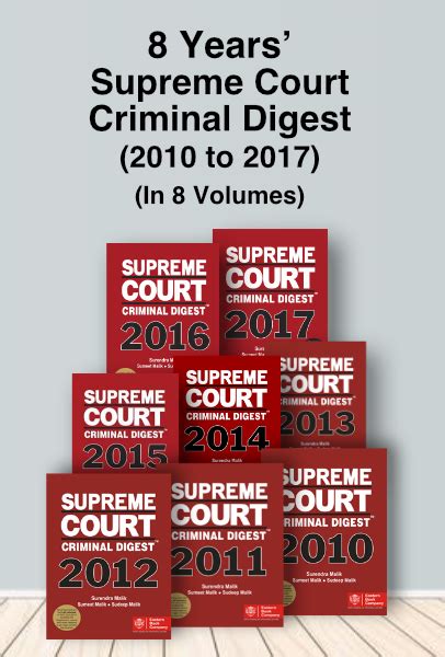 Years Supreme Court Criminal Digest To