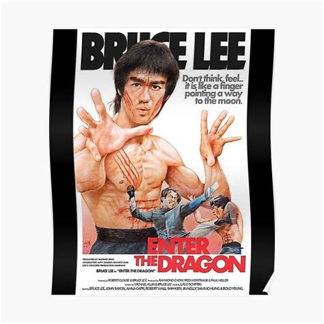 "enter the dragon Classic " Poster for Sale by AltaSwinfordLee | Redbubble