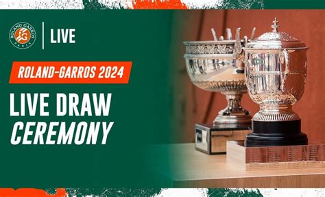 Roland Garros 2024 Draw Ceremony Roland Garros Vcp Tennis