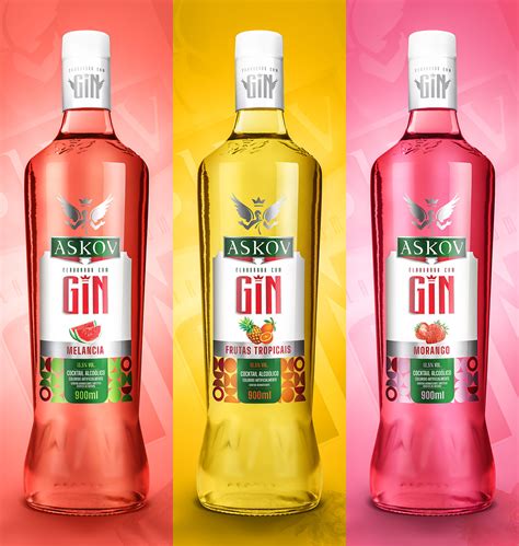 Digital Mockups Askov GIN Behance