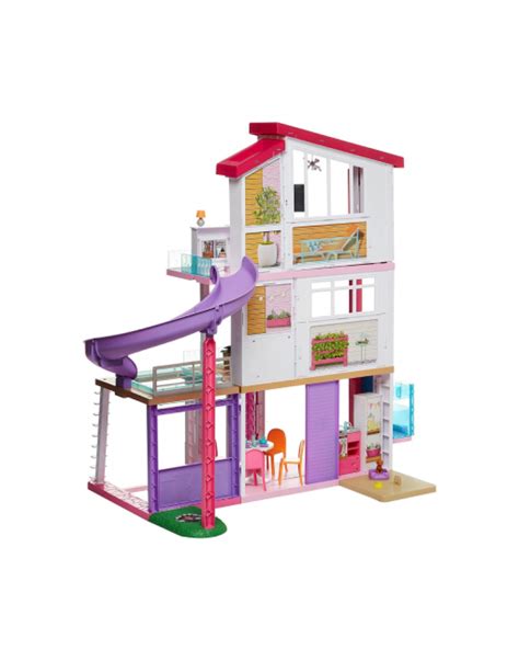 Barbie Dreamhouse Dollhouse With Wheelchair Accessible E