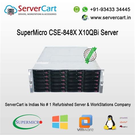 Supermicro X Qbi Cse X Server W Switching Power Supply At Rs