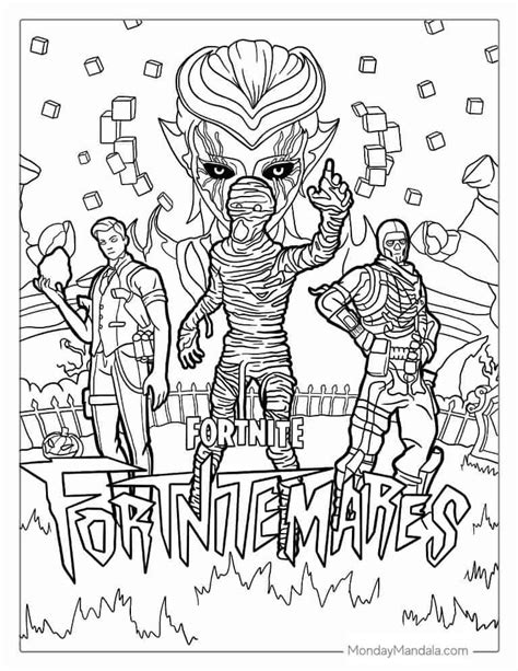 58 Fortnite Coloring Pages Free Pdf Printables Artofit