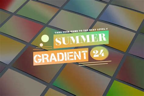 24 Summer Gradient Photoshop by NikaFox55 on DeviantArt