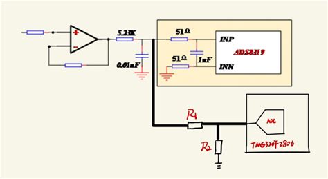 Tms F The Input Circuits For Analog Adc Input Channel C