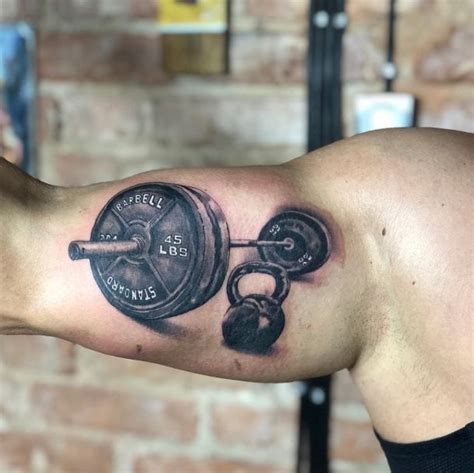 Tatuajes De Gimnasio Fitness Crossfit Y Muchas PESAS