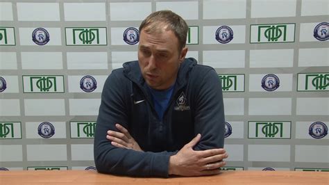 Пресс-конференция Кирилла НОВИКОВА / 1-1 "Динамо-СПб-2" Санкт-Петербург ...