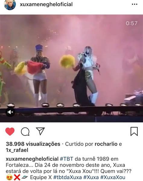 Blog Ilha X Xuxa Relembra Show Em Fortaleza Na Sua Tbt