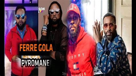 FERRE GOLA BOTALA BA RETOMBE YA PYROMANE BA JALOUX BA NZONGI BA STUDIO