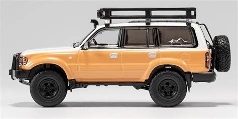 Toyota Land Cruiser LC80 Off-road Version LHD White / Brown | HLJ.com