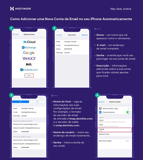 Guia Prático Configurando seu Email no iPhone Facilidade