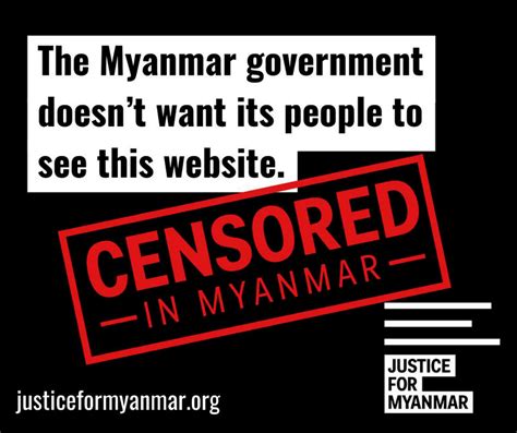 Justice For Myanmar Launches Mirror Website After Government Blocks