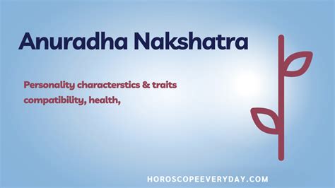 How Anuradha Nakshatra Shapes Personality And Relationships