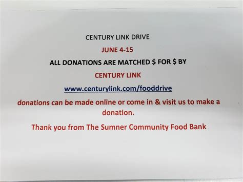 Sumner Community Food Bank - Home | Facebook