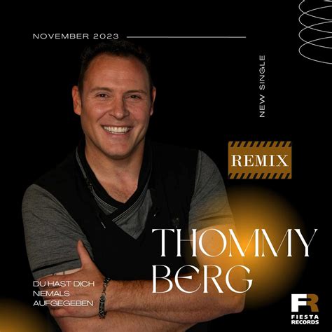 Thommy Berg Sein Autobiografischer Song Du Hast Dich Niemals