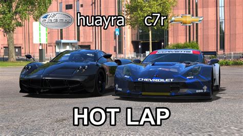 Pagani Huayra Vs Corvette C7R Hot Lap Laguna Seca YouTube