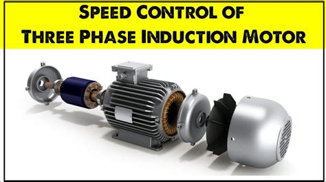 Speed Control Method Of 3 Phase Induction Motor Explained In Tamil Youtube