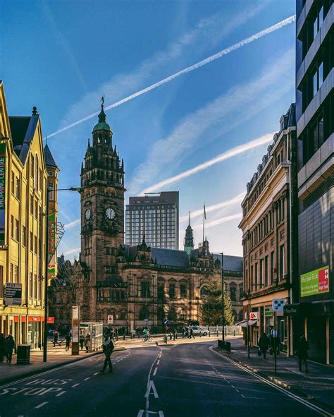 The University Of Sheffield On Twitter The Winter Sun Is Shining Over