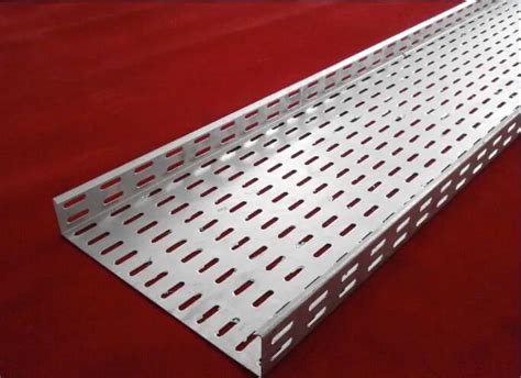 Wide Galvanized Data Perforated Cable Tray Sizes Customized - Buy Cable Tray Perforated ...