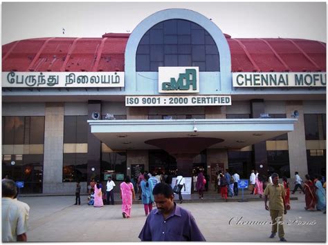 Chennai Mofussil Bus Terminus Cmbt Cmbt Chennai Mofussil Bus