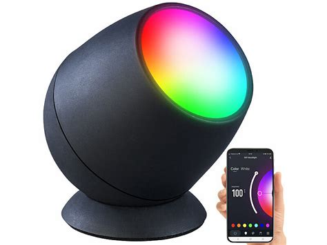 Luminea Home Control Lichtleiste Er Set Wlan Stimmungsleuchten Rgb