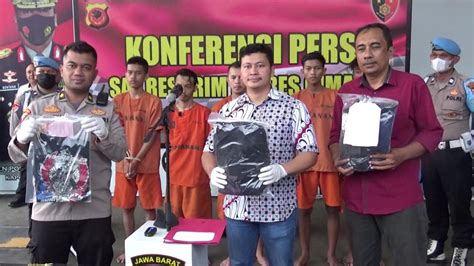 Polres Cimahi Bekuk 5 Pelaku Bentrok Antar Geng Motor