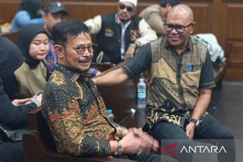 Hakim Jatuhkan Hukuman Penjara Dan Denda Sebegini Kepada SYL