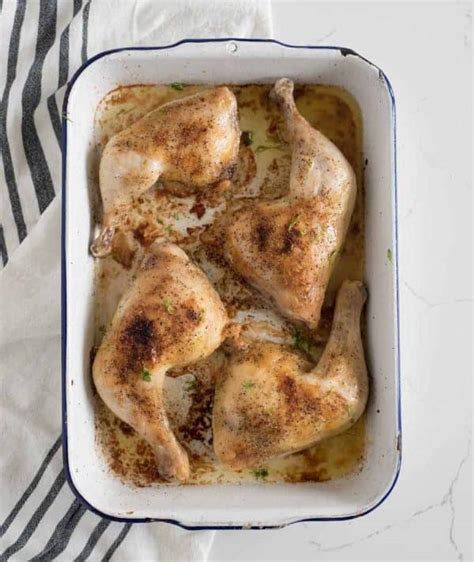 Baked Chicken Leg Quarters Easy Recipe Bless This Mess