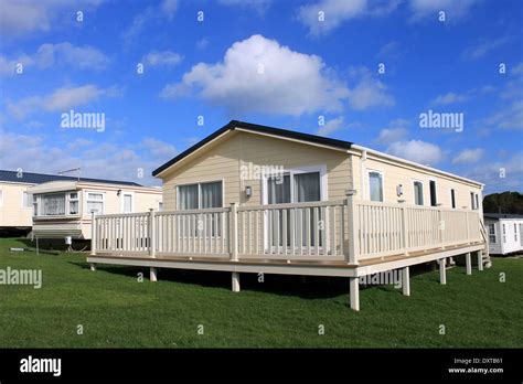 Caravans In Trailer Park Resort Hi Res Stock Photography And Images Alamy