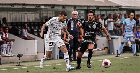 Santos E Corinthians Empatam Em Bom Clássico Na Vila Belmiro