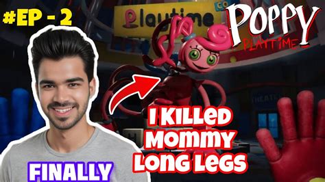 I Defeated Mommy Long Legs In Her Game Poppy Playtime Chapter 2 Poppyplaytime Gaming Viral