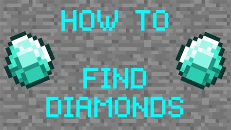 Best Way To Find Diamonds Minecraft Tutorial 1 9 Youtube