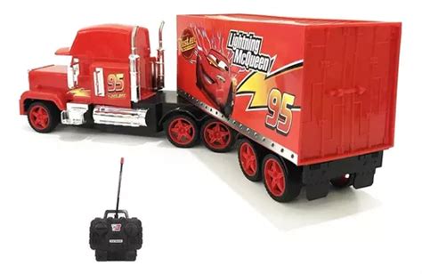 Cami N Mula Mack Cm Control Remoto Rayo Mcqueen Juguete En Venta En