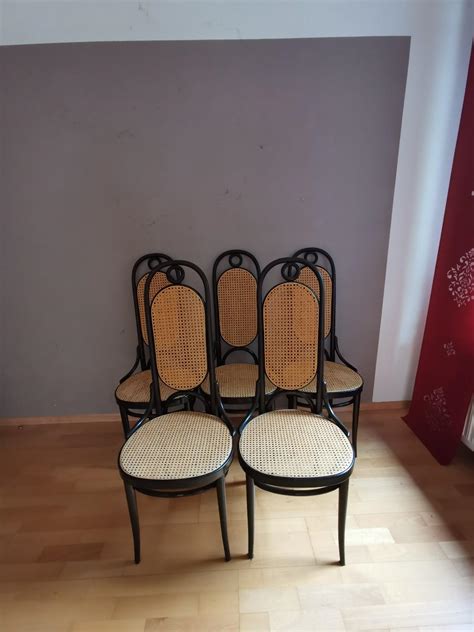 5 Thonet Stühle Nr 17 Wiener Geflecht in 41836 Hückelhoven für 275