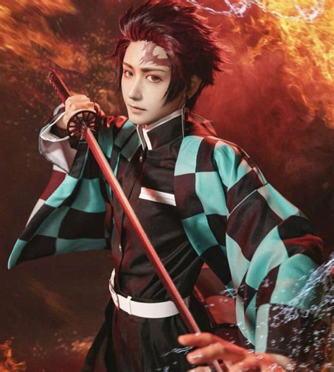 Kimetsu No Yaiba Alucina Con Este Llameante Cosplay De Tanjiro