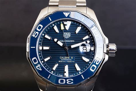 2016 TAG Heuer Aquaracer Calibre 5 43mm Aquaracer Tag Heuer Caliber