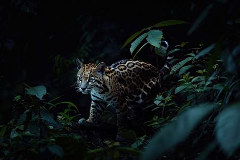 Leopard cat jungle vegetation rainforest. | Premium Photo - rawpixel