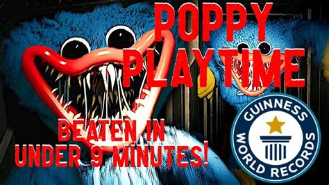 Poppy Playtime Speedrun In Under Minutes Youtube