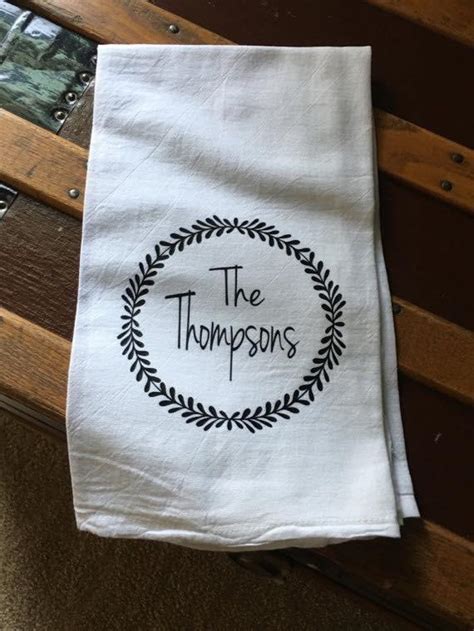 Customized Towels Personalized Hand Towels Kitchen Towels | Etsy