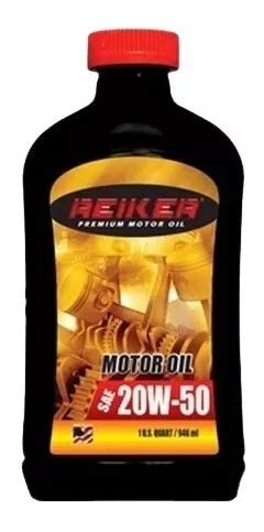 Aceite Mineral 20w 50 Reiker Americano Original Sellados MercadoLibre