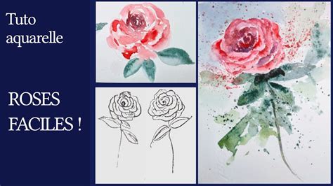 Une M Thode Simple Pour Peindre Des Roses L Aquarelle Les Tutos De