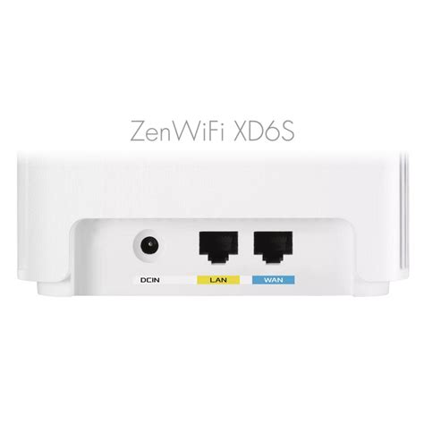 Asus Zenwifi Xd S Sistema Wifi Mesh Ax Dual Band Branco