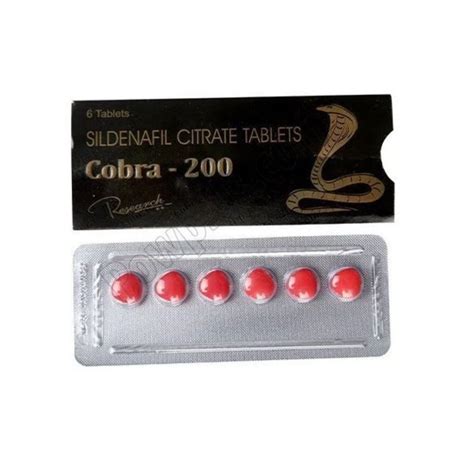 Buy Cobra 200 Mg Online Enhanced Performance Med2kart