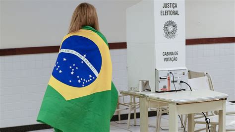 Brazil Election Voters Turn Out In Polarised Runoff Between Bolsonaro