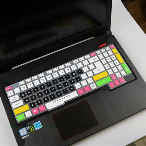 Funda protectora de piel para teclado de ordenador portátil de 15 6